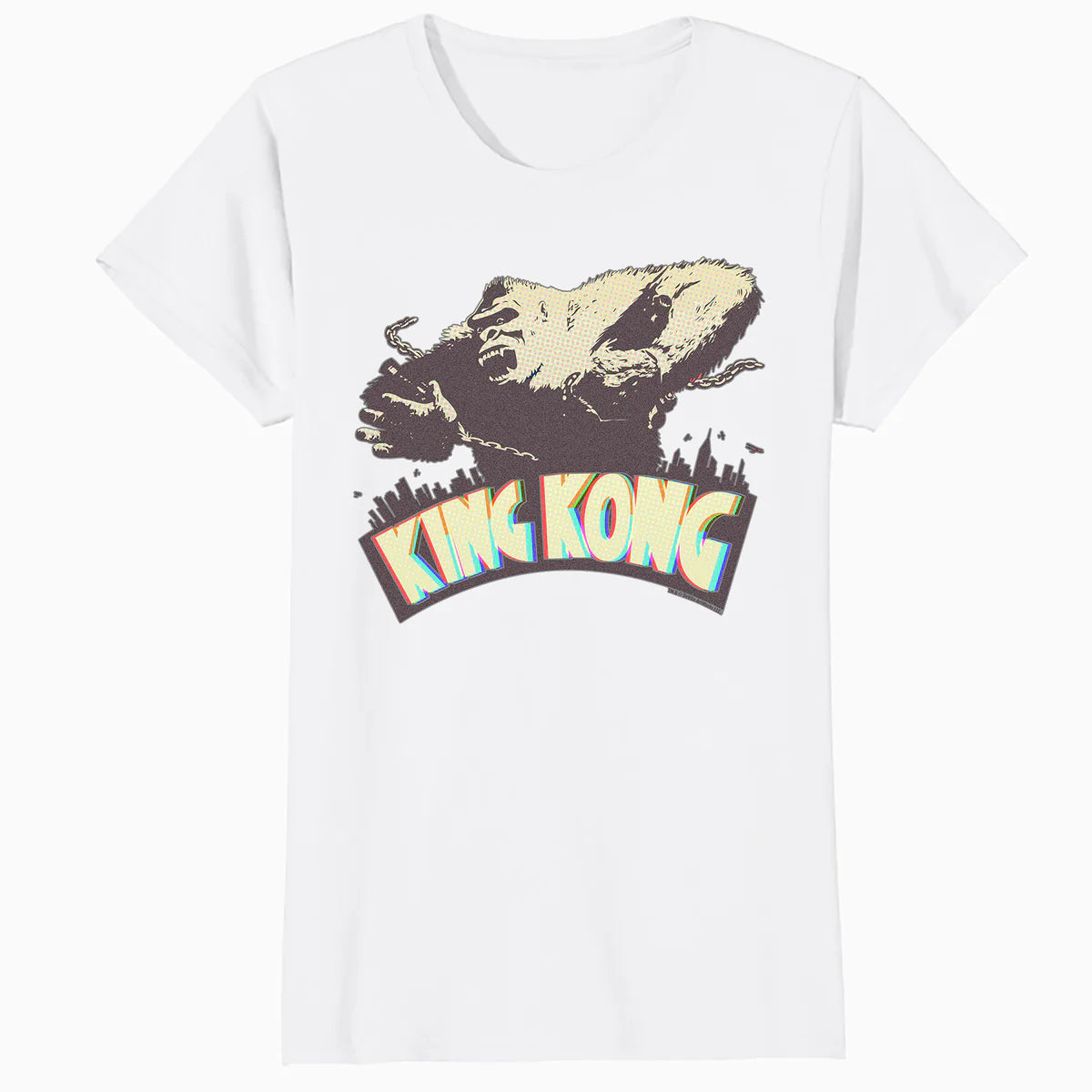 King Kong Skull Island MonsterVerse Classic Movie Retro Logo Official Women's T-Shirt