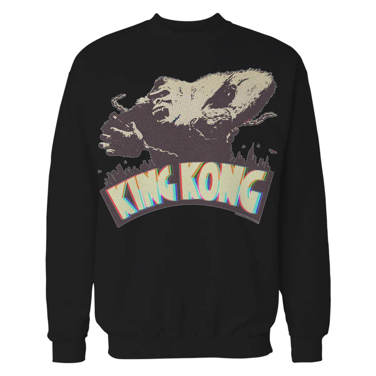 King Kong Skull Island MonsterVerse Classic Movie Retro Logo Official Sweatshirt
