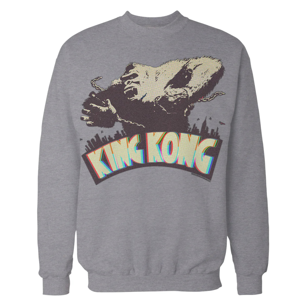 King Kong Skull Island MonsterVerse Classic Movie Retro Logo Official Sweatshirt