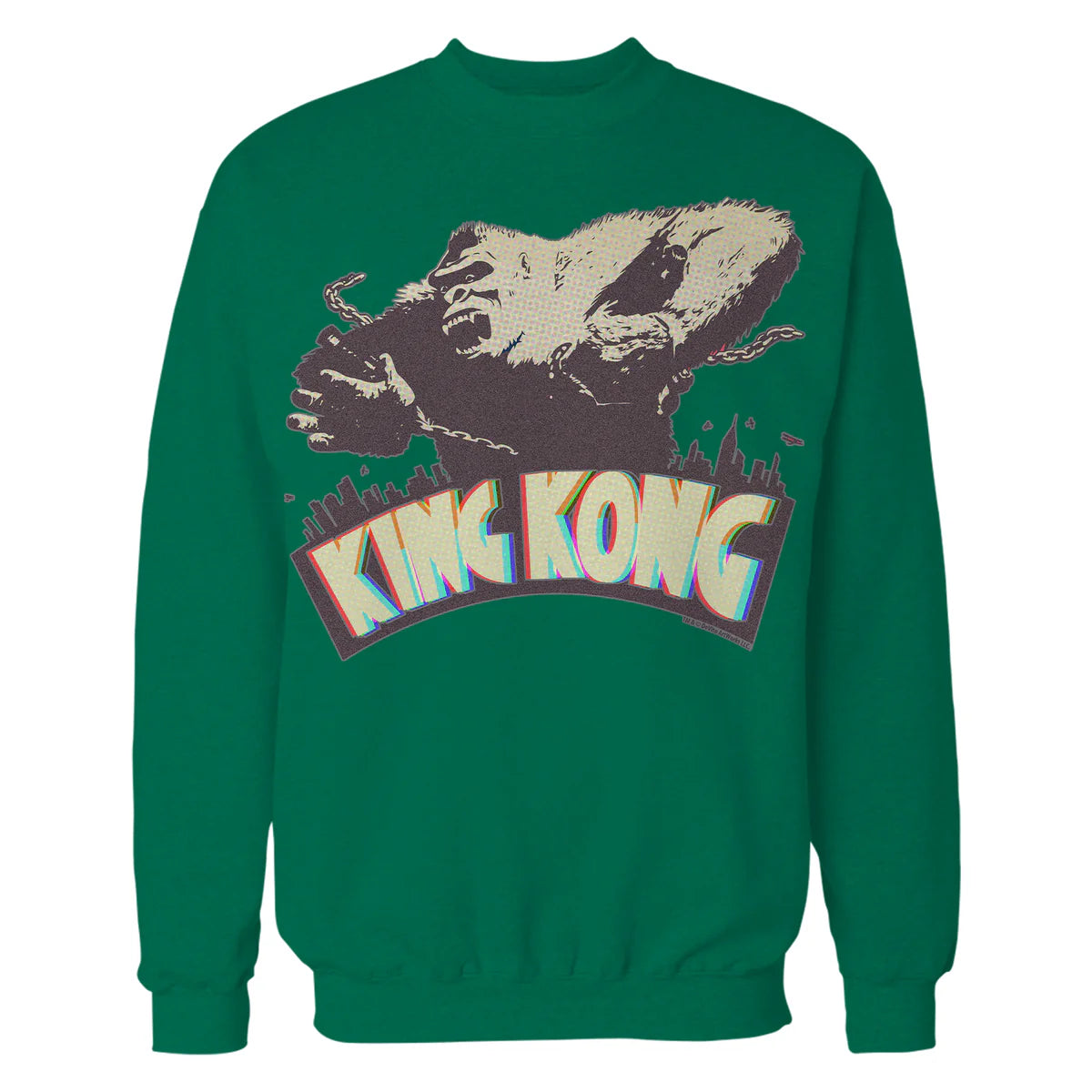 King Kong Skull Island MonsterVerse Classic Movie Retro Logo Official Sweatshirt