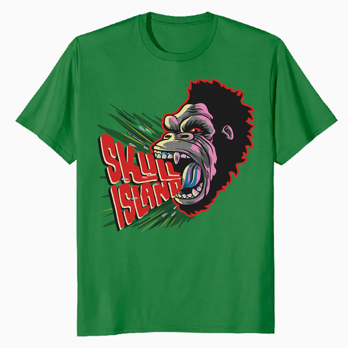 King Kong Skull Island MonsterVerse Urban Gorilla Beast Mode Official Men's T-Shirt