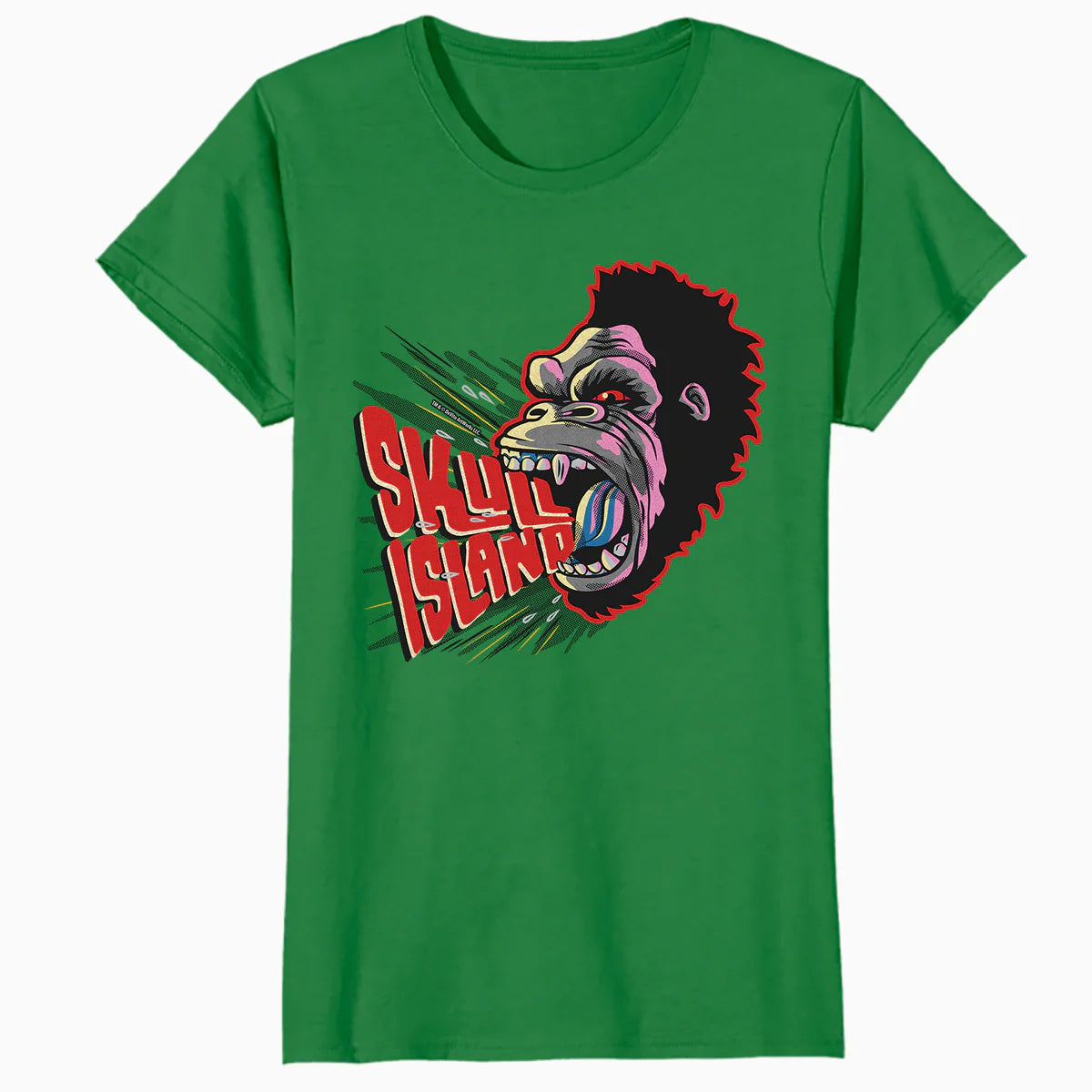 King Kong Skull Island MonsterVerse Urban Gorilla Beast Mode Official Women's T-Shirt