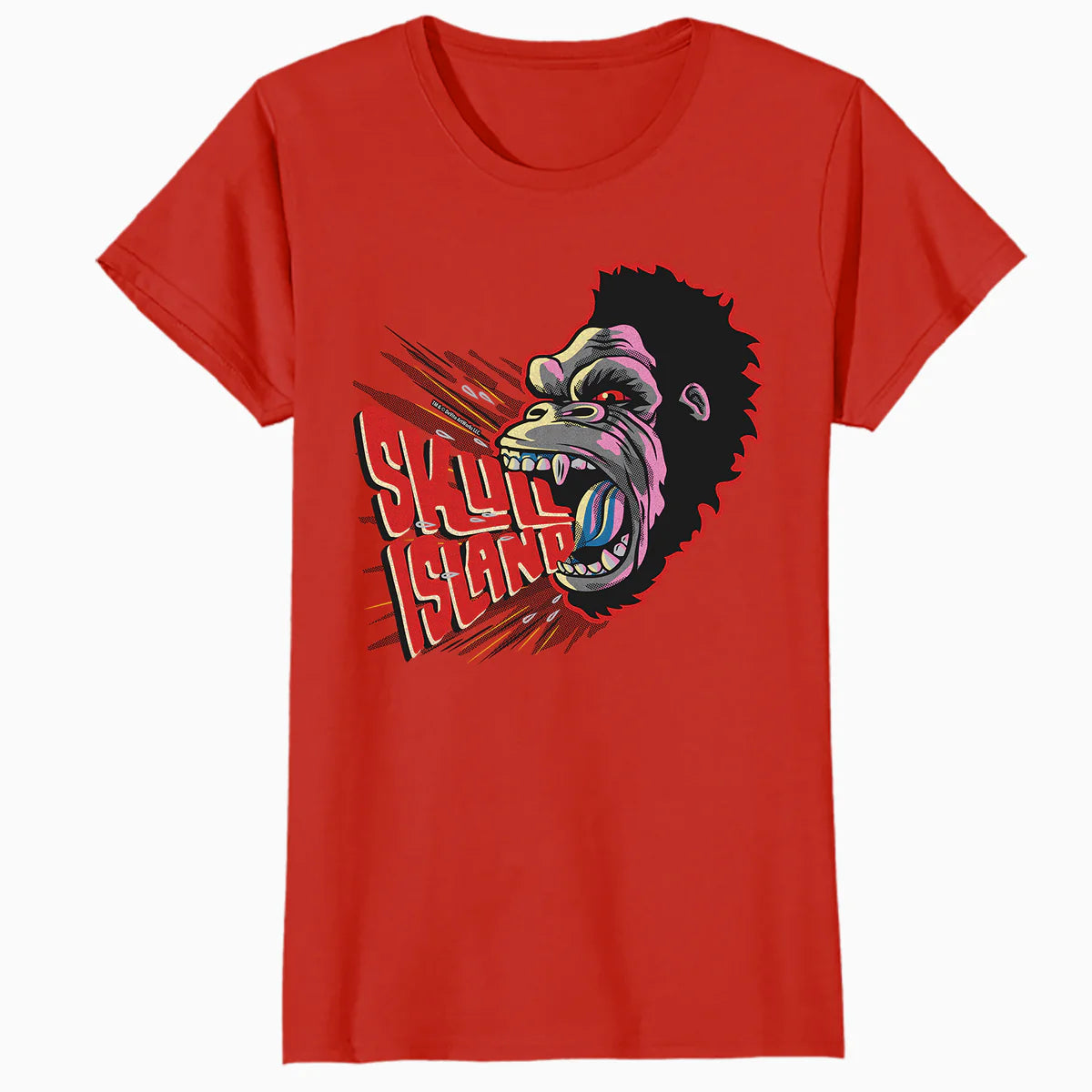 King Kong Skull Island MonsterVerse Urban Gorilla Beast Mode Official Women's T-Shirt