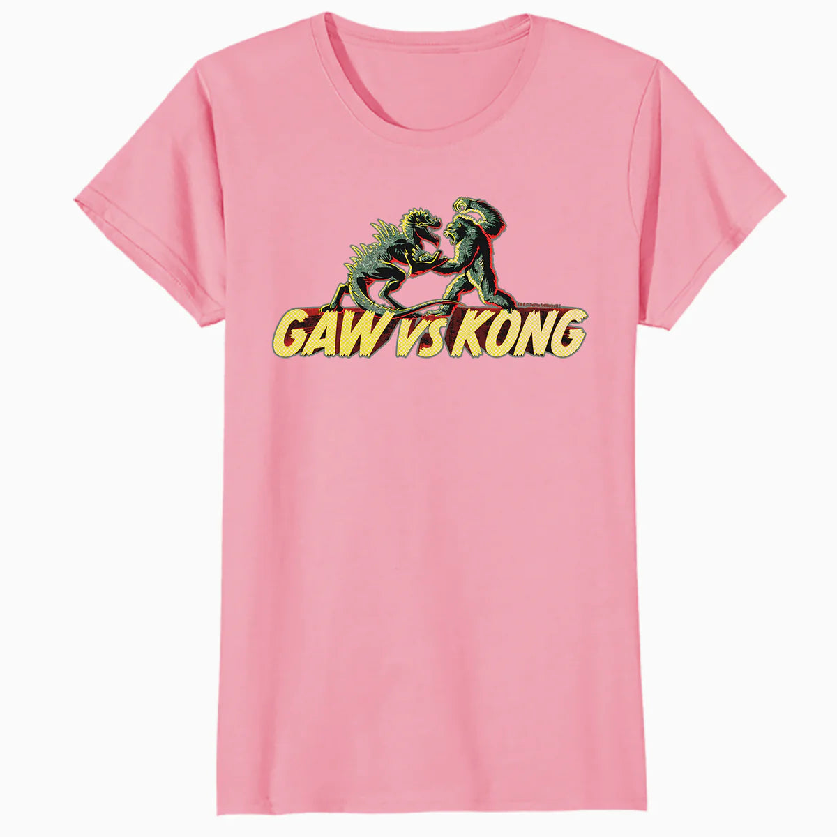 King Kong Skull Island Vs Gaw MonsterVerse Mash Stencil Geek Official Women's T-Shirt