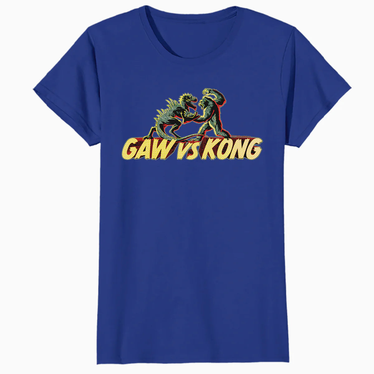 King Kong Skull Island Vs Gaw MonsterVerse Mash Stencil Geek Official Women's T-Shirt