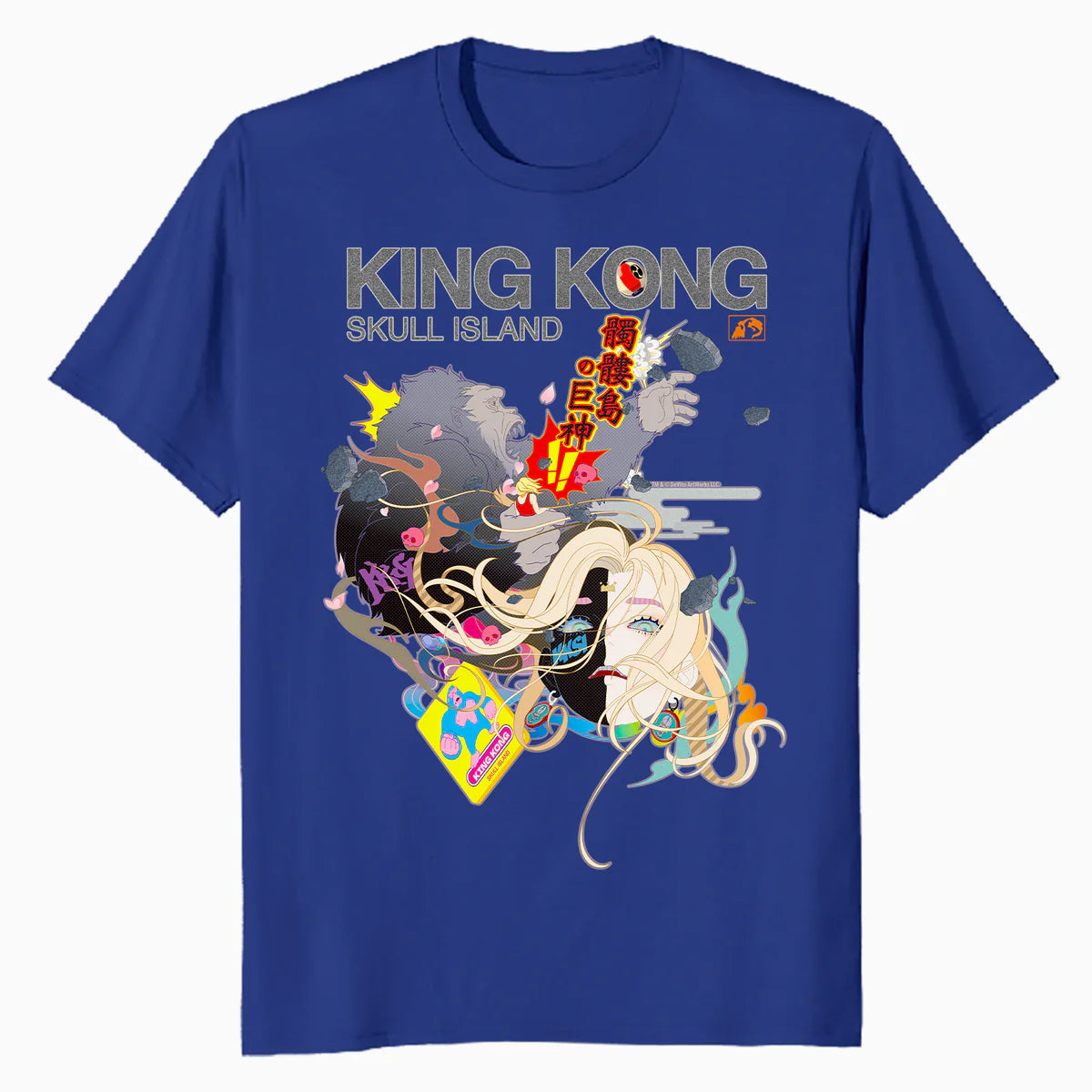 King Kong Skull Island X Mitsume Anime Manga Cyberpunk Kaiju Official Men's T-Shirt