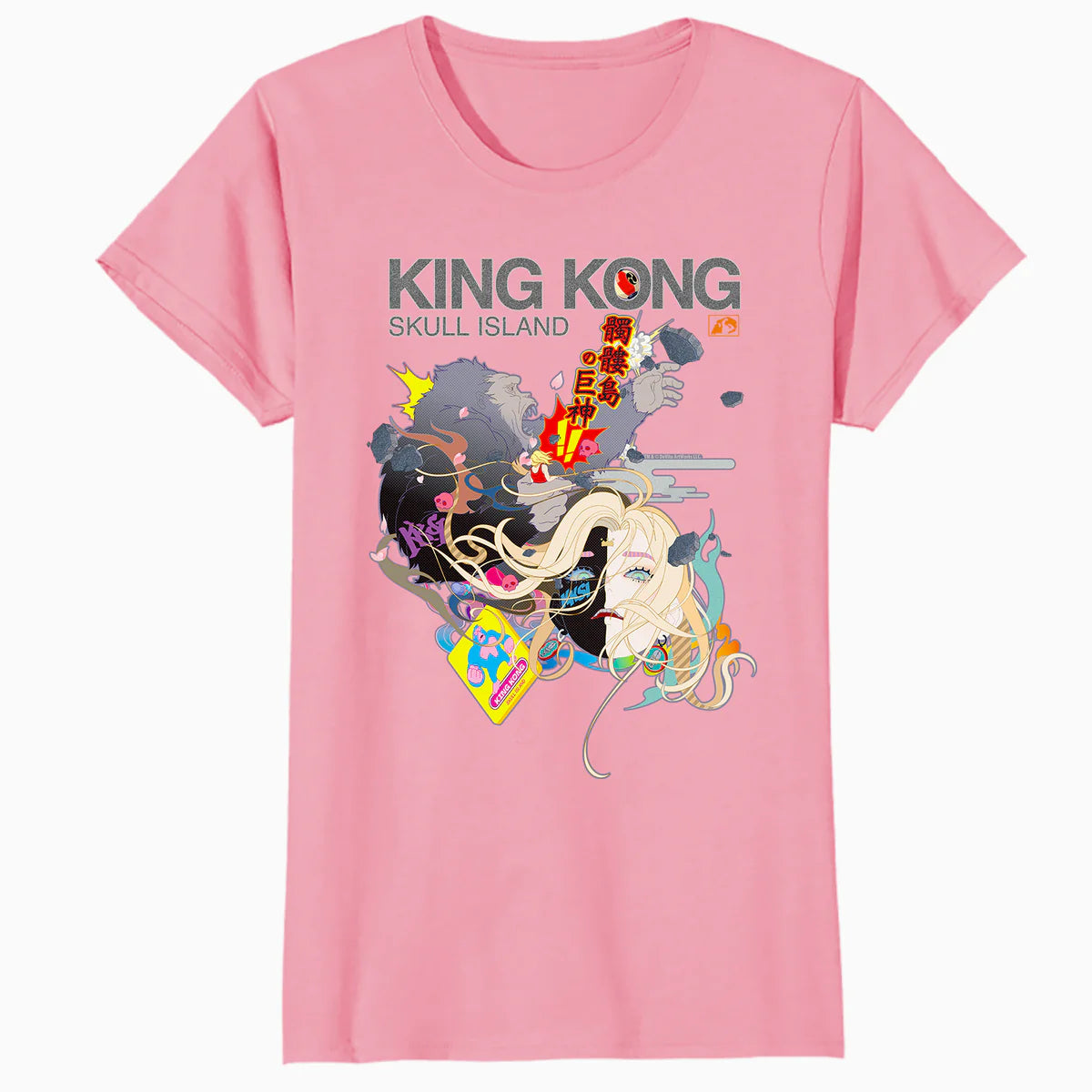 King Kong Skull Island X Mitsume Anime Manga Cyberpunk Kaiju Official Women's T-Shirt