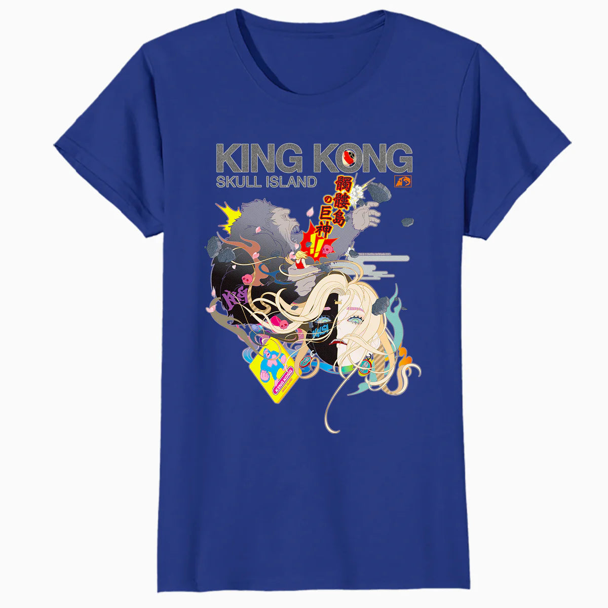 King Kong Skull Island X Mitsume Anime Manga Cyberpunk Kaiju Official Women's T-Shirt