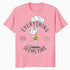 Peanuts Charlie Brown Bad Day Bright Side Lol Nervous Stressed Retro Official Men's T-Shirt