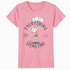 Peanuts Charlie Brown Bad Day Bright Side Lol Nervous Stressed Retro Official Women's SKINNY FIT T-Shirt