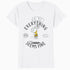 Peanuts Charlie Brown Bad Day Bright Side Lol Nervous Stressed Retro Official Women's SKINNY FIT T-Shirt