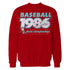 Peanuts Charlie Brown Baseball Team Epic 86 Sports Hero Game Retro Official Sweatshirt