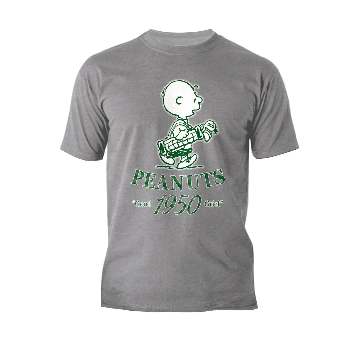 Peanuts Charlie Brown Good Grief Classic Comic Golf Retro Cartoon Official Men's T-Shirt