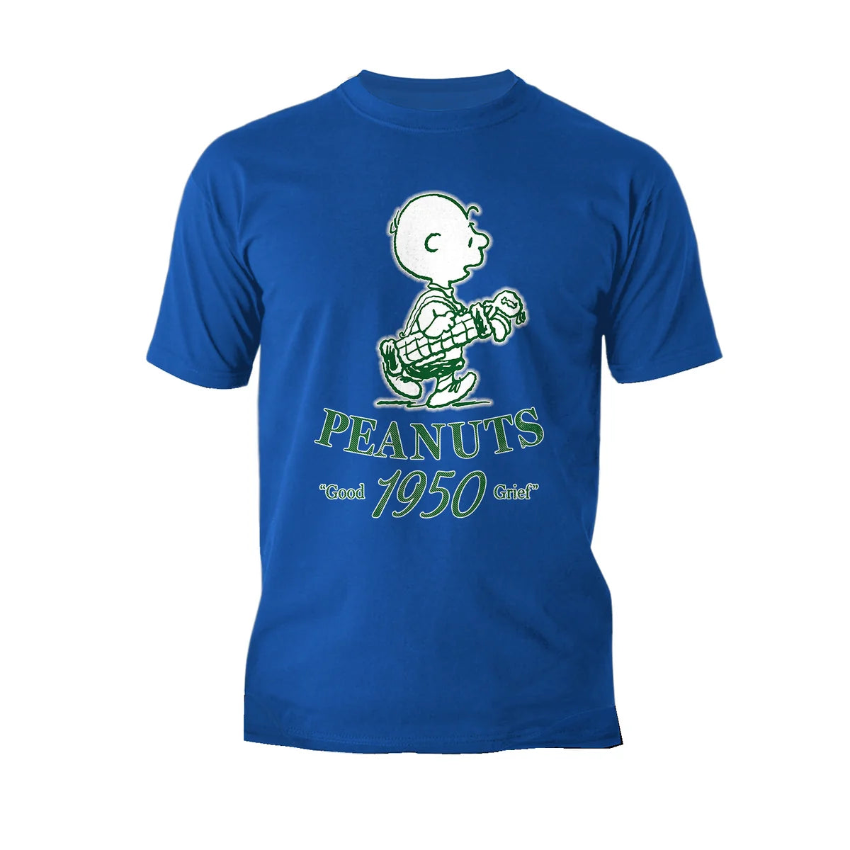 Peanuts Charlie Brown Good Grief Classic Comic Golf Retro Cartoon Official Men's T-Shirt