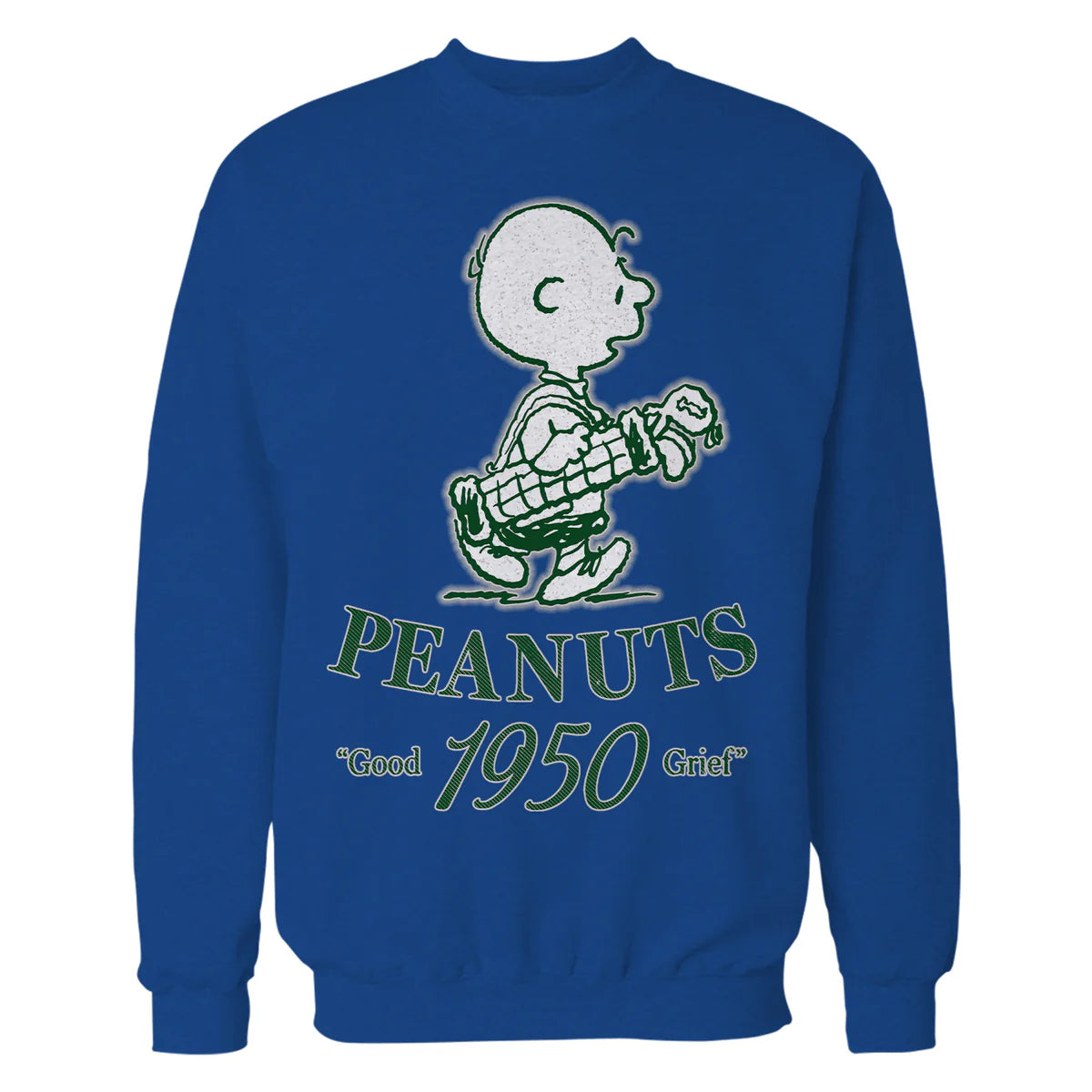Peanuts Charlie Brown Good Grief Classic Comic Golf Retro Cartoon Official Sweatshirt