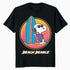 Peanuts Snoopy Aloha Disco Beach Summer Fun Surf Sports Miami Retro Official Men's T-Shirt