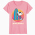 Peanuts Snoopy Aloha Disco Beach Summer Fun Surf Sports Miami Retro Official Women's T-Shirt