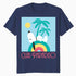 Peanuts Snoopy Art Deco Club Paradiso Summer Palm Beach Fun Retro Official Men's T-Shirt