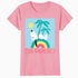 Peanuts Snoopy Art Deco Club Paradiso Summer Palm Beach Fun Retro Official Women's T-Shirt