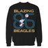Peanuts Snoopy Basketball Blazing Beagles Team 86 Sport Winner Retro Official Sweatshirt
