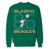 Peanuts Snoopy Basketball Blazing Beagles Team 86 Sport Winner Retro Official Sweatshirt