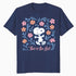 Peanuts Snoopy Good Life Spring Flowers Summer Happy Fun Nature Retro Official Men's T-Shirt