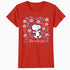 Peanuts Snoopy Good Life Spring Flowers Summer Happy Fun Nature Retro Official Women's SKINNY FIT T-Shirt