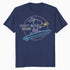 Peanuts Snoopy Neon Synthwave Night Rider Summer Surf Beach Retro Official Men's T-Shirt