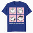 Peanuts Snoopy Sally Lucy Peppermint Annoyed Bad Mood Gang Cartoon Official Men's T-Shirt