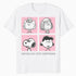 Peanuts Snoopy Sally Lucy Peppermint Annoyed Bad Mood Gang Cartoon Official Men's T-Shirt