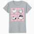 Peanuts Snoopy Sally Lucy Peppermint Annoyed Bad Mood Gang Cartoon Official Women's SKINNY FIT T-Shirt