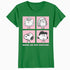 Peanuts Snoopy Sally Lucy Peppermint Annoyed Bad Mood Gang Cartoon Official Women's SKINNY FIT T-Shirt