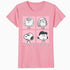 Peanuts Snoopy Sally Lucy Peppermint Annoyed Bad Mood Gang Cartoon Official Women's SKINNY FIT T-Shirt