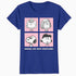 Peanuts Snoopy Sally Lucy Peppermint Annoyed Bad Mood Gang Cartoon Official Women's SKINNY FIT T-Shirt