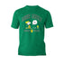 Peanuts Snoopy Woodstock Funny Golf Sports Cartoon 50s Vintage Official Men's T-Shirt