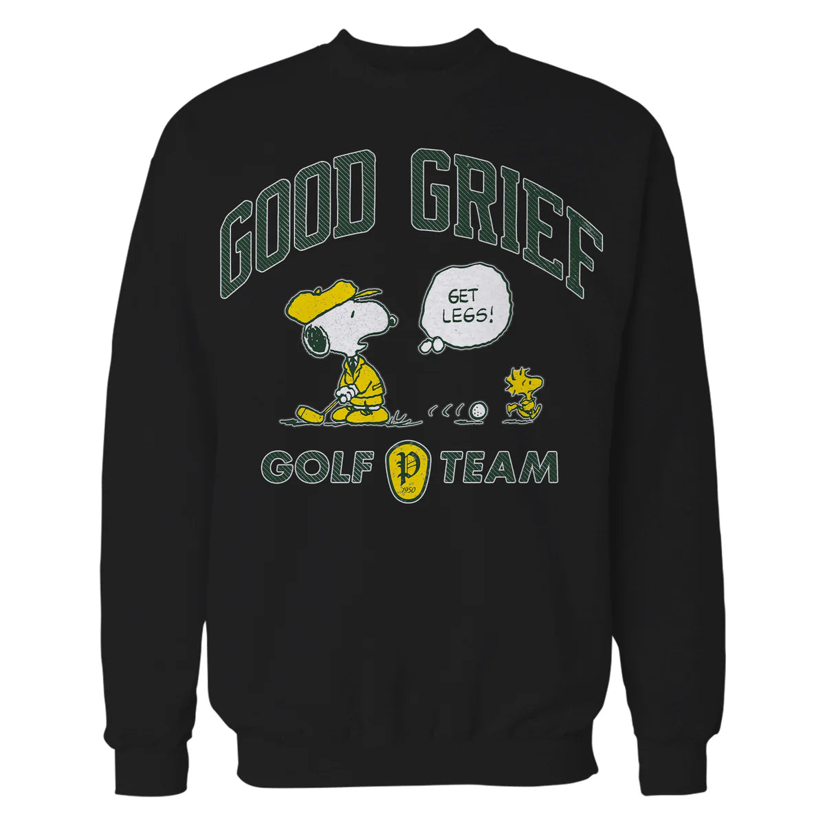 Peanuts Snoopy Woodstock Funny Golf Sports Cartoon 50s Vintage Official Sweatshirt