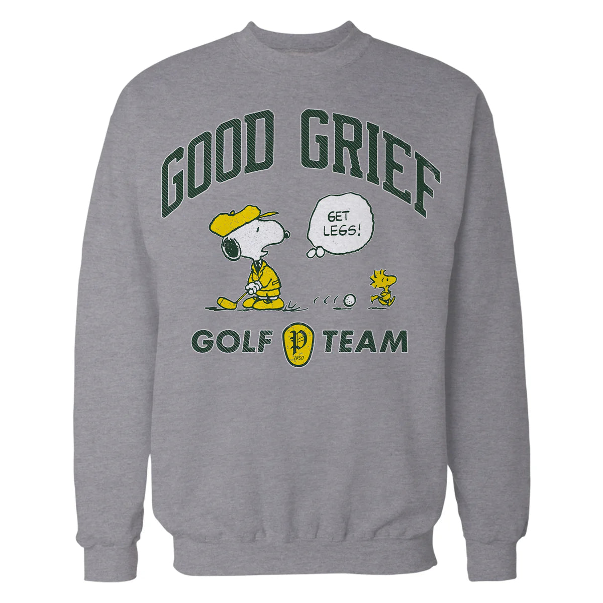 Peanuts Snoopy Woodstock Funny Golf Sports Cartoon 50s Vintage Official Sweatshirt