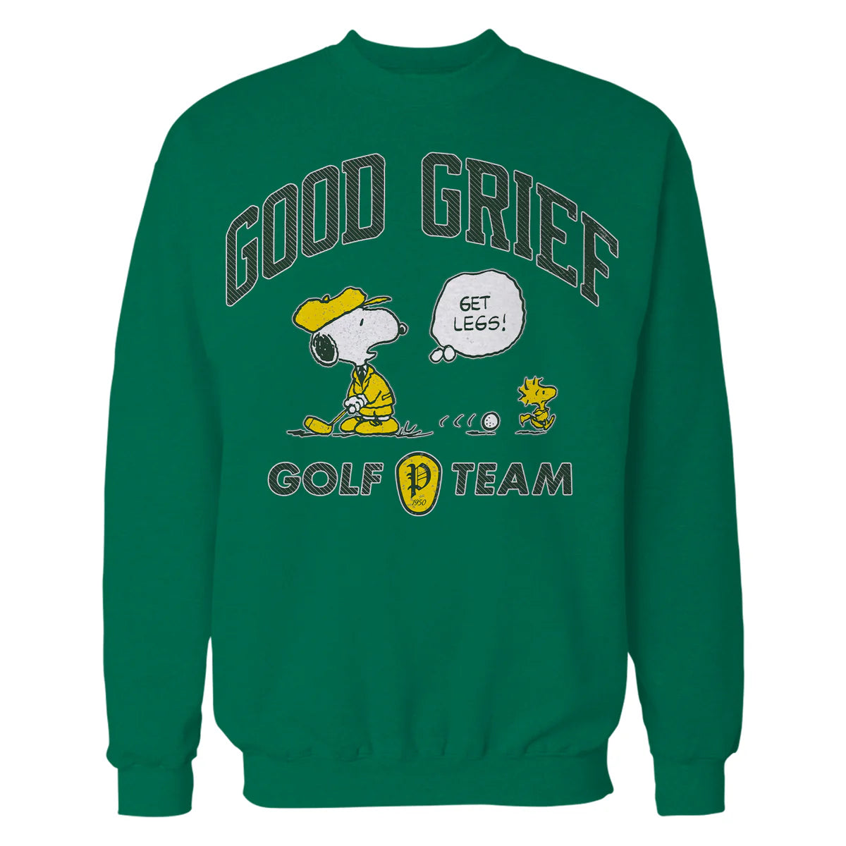 Peanuts Snoopy Woodstock Funny Golf Sports Cartoon 50s Vintage Official Sweatshirt
