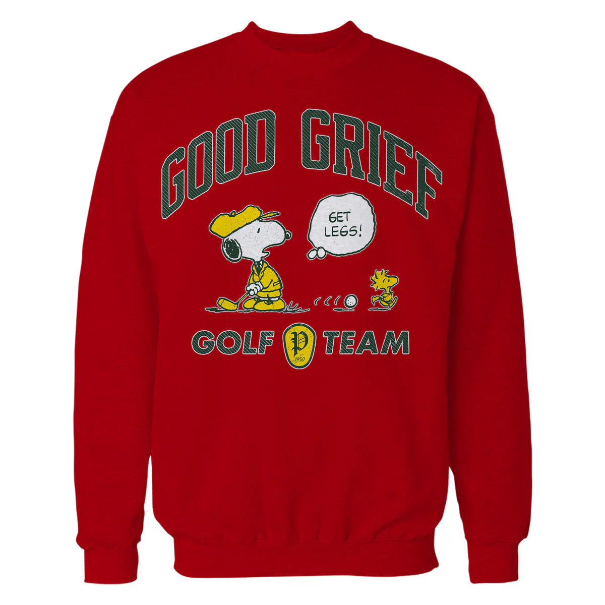 Peanuts Snoopy Woodstock Funny Golf Sports Cartoon 50s Vintage Official Sweatshirt