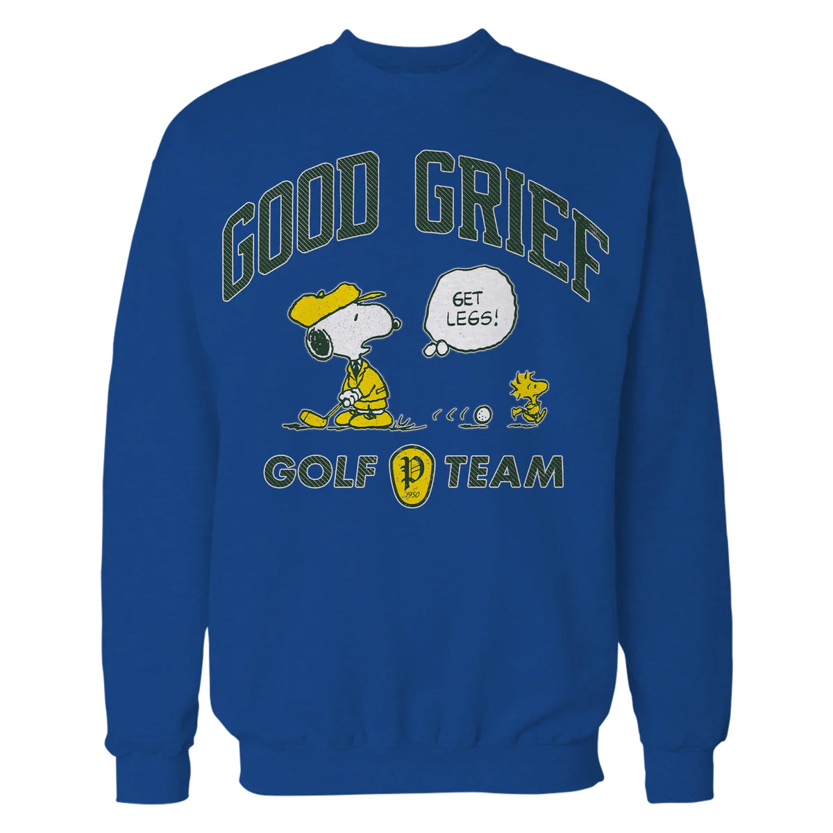 Peanuts Snoopy Woodstock Funny Golf Sports Cartoon 50s Vintage Official Sweatshirt