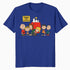 Peanuts Snoopy Woodstock Happy Gang Friends Friendship BFF Vintage Official Men's T-Shirt