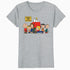 Peanuts Snoopy Woodstock Happy Gang Friends Friendship BFF Vintage Official Women's SKINNY FIT T-Shirt