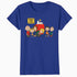Peanuts Snoopy Woodstock Happy Gang Friends Friendship BFF Vintage Official Women's SKINNY FIT T-Shirt