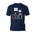 Peanuts Snoopy Woodstock Vintage Style Funny Golf Sweater Joke Official Men's T-Shirt