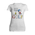 Peanuts Snoopy Woodstock Vintage Style Funny Golf Sweater Joke Official Women's T-Shirt
