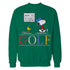 Peanuts Snoopy Woodstock Vintage Style Funny Golf Sweater Joke Official Sweatshirt