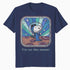 Peanuts Groovy Vibes Snoopy Astronaut Moon Vintage Space Official Men's T-Shirt