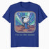 Peanuts Groovy Vibes Snoopy Astronaut Moon Vintage Space Official Men's T-Shirt
