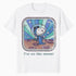 Peanuts Groovy Vibes Snoopy Astronaut Moon Vintage Space Official Men's T-Shirt