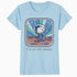 Peanuts Groovy Vibes Snoopy Astronaut Moon Vintage Space Official Women's SKINNY FIT T-Shirt